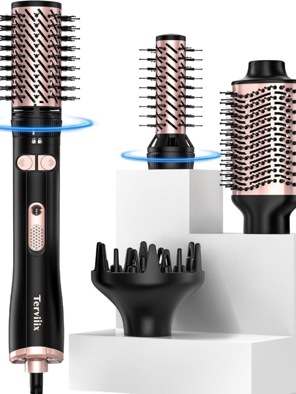 4-in-1 Hot Air Rotating Blow Dryer Brush